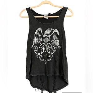 Harley Davidson Black Women’s Biker Tank Top